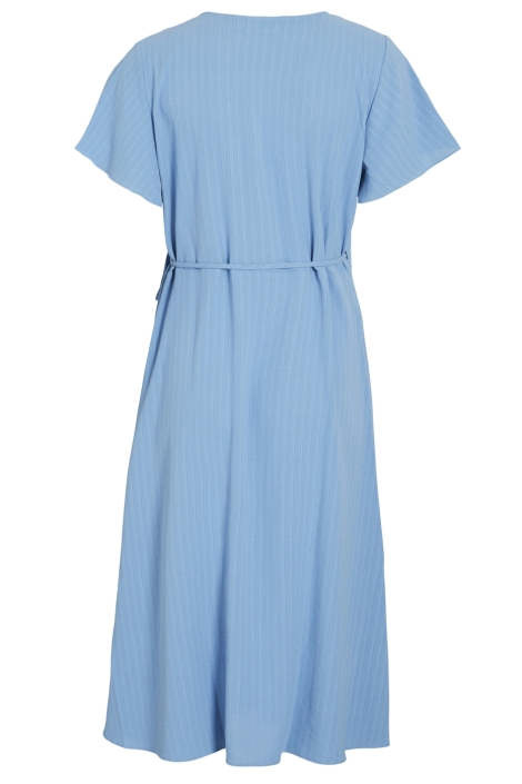 Vila vilovie s/s wrap midi dress - noos